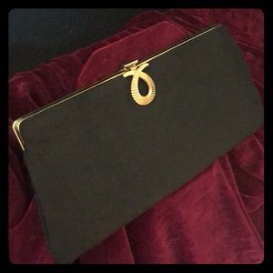 Vintage Black Clutch